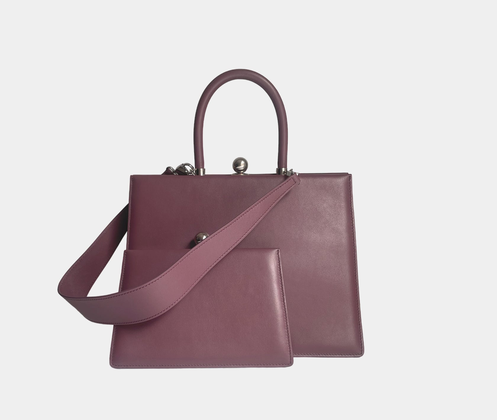 TWIN FRAME - BURGUNDY