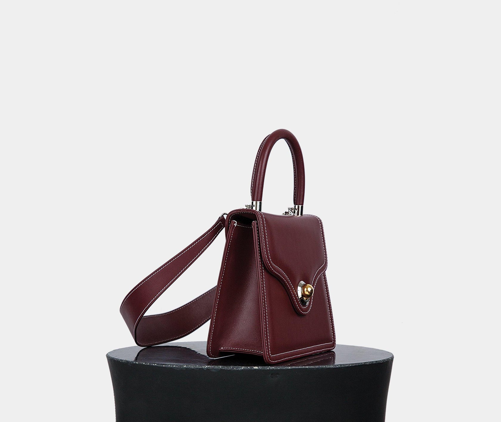 Lady Bag - Oxblood - RATIO ET MOTUS 